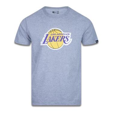 Imagem de Camiseta New Era Plus Size Manga Curta Nba Los Angeles Lakers Core