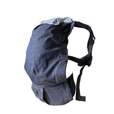 Imagem de Dona Chica Slingueria Mochila Para Carregar Bebê Jeans Azul