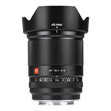 Imagem de VILTROX Lente de Montagem 13 mm f1.4 F/1.4 E, Lente Grande Angular Aps-C Prime para Câmera Sony E Mount A9/a7RIV/ a7RIII/ a7III/ a7SIII/ a7SIII/ a7C/ a6600/ a6400/a6000/A1