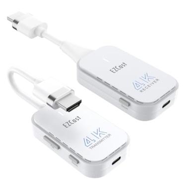 Imagem de Transmissor e receptor HDMI sem fio 4K a 30Hz, kit extensor sem fio HDMI, adaptador portátil de 30 m, transmissão de vídeo/áudio para TV/monitor/projetor de PC, laptop, caixa de cabos