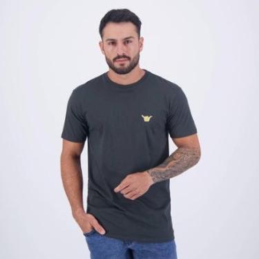 Imagem de Camiseta Hang Loose Onshore Cinza Escuro-Masculino