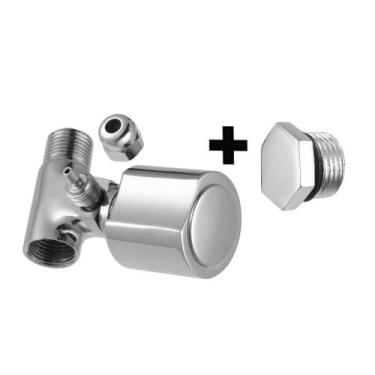 Imagem de Adaptador Com Registro C40 Para Filtro Purificador De Agua Torneira + 