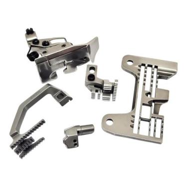 Imagem de Conj Interlock Siruba Calcador Chapa Dente Bitola 757K - Personalize O