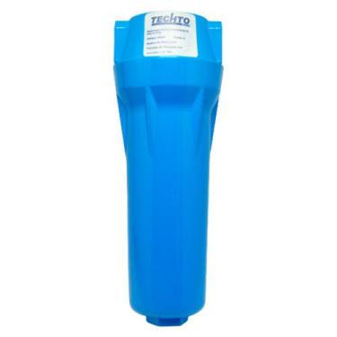 Imagem de Filtro Coalescente Techto Q-015 3/4 53 Pcm Pre Dreno Manual Copo Metal