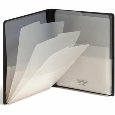 Imagem de Pasta organizadora Smead Organized Up, tamanho carta, preto