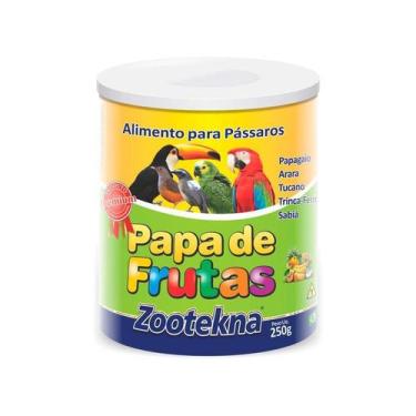 Imagem de Papa de Frutas Zootekna para Pássaros - 250g