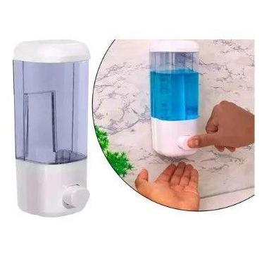 Imagem de Dispenser Automático Sabão Detergente De Parede - Generic