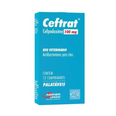 Imagem de Ceftrat 100 Mg Cães 12 Comprimidos - Agener União - AGENER UNIAO