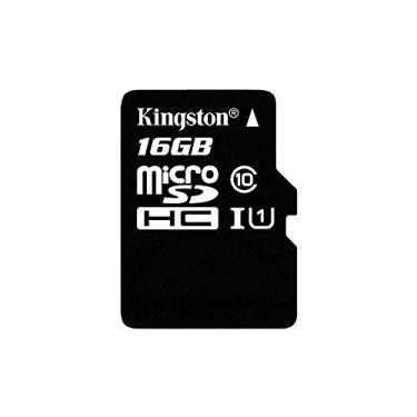 Imagem de Kingston Digital 16Gb Microsdhc Classe 10 Uhs-I 45Mb / S Cartão De Leitura Com Adaptador Sd (Sdc10G2 / 16Gb) 16 Gb