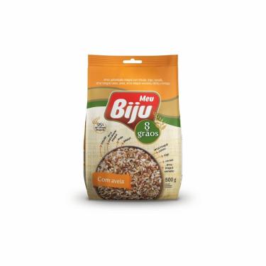 Imagem de Arroz 8 Grãos Com Aveia Meu Biju 500G