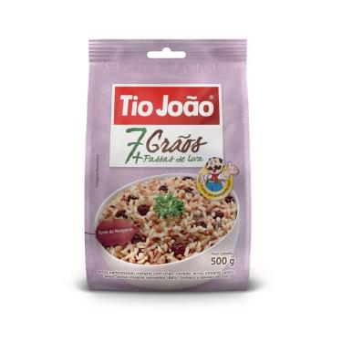 Imagem de Arroz 7 Grãos + Passas De Uva Tio João 500G