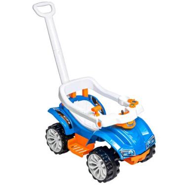 Imagem de Quadriciclo Infantil Azul Carrinho De Passeio Crianças Meninos - Lugo 