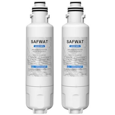 Imagem de HX2019FR-A HX2019F-A Filtro de água compatível com Hisense HRM260N6TSE HRFD560SW HRCD585BW HRFD634BW HRCD650BW HRCD586TBWB Mora MRM260N6TSE Geladeira (pacote com 2)