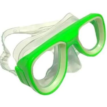 Imagem de Mascara mergulho infantil de 3 a 6 Anos óculos de Natação Ajustável e 