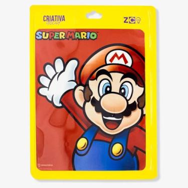 Imagem de QUADRO METAL SLIM 26X20CM SUPER MARIO