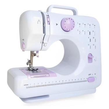 Imagem de Máquina De Costura Reta Importway 12 Pontos Doméstica Iwmc-505 Portáti