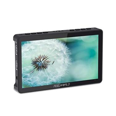 Imagem de FEELWORLD F5 Pro V4 Monitor de campo de câmera DSLR com tela sensível ao toque de 6 polegadas com 3D LUT, IPS FHD 1920 x 1152 com instalação F970, assistente de vídeo de transmissão sem fio 5 V Tipo-C Braço de inclinação e kit de energia