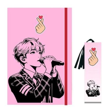 Imagem de Caderno Kpop – Capa Flexível A5 (50 Folhas) + Marcador de Página