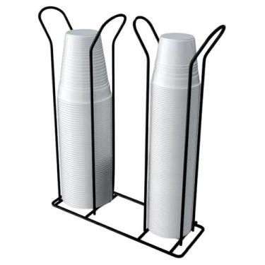 Imagem de Organizador Porta Copo Descartável Mesa Café Escritório Luxo - JRDECOR