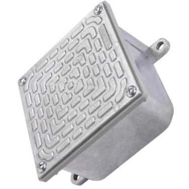 Imagem de Caixa de Passagem em Alumínio com Tampa Reversível CP 20x20 - 56123003