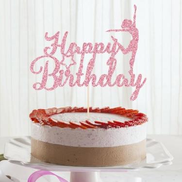 Imagem de Topo de bolo de feliz aniversário de águia calva, decoração de bolo de festa temática de águia careca para homens, crianças, meninos, meninas, suprimentos para festa de aniversário de ave de rapina