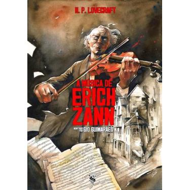 Imagem de A Música De Erich Zann, De Hp. P. Lovecraft, Gio Guimarães. Skript Edi