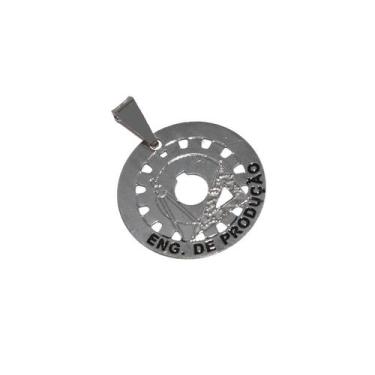 Imagem de Pingente Minha Profissão Engenharia De Produção Níquel - Milena Folhea