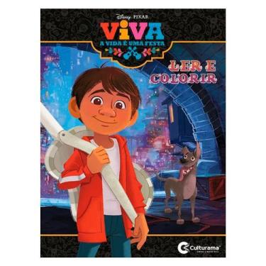 Imagem de Livro Ler E Colorir Viva A Vida É Uma Festa - Culturama - Macrozao