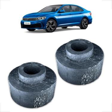Imagem de Kit Lift Calço de Mola Traseiro Volkswagen Jetta Elevar 5cm - Borfix