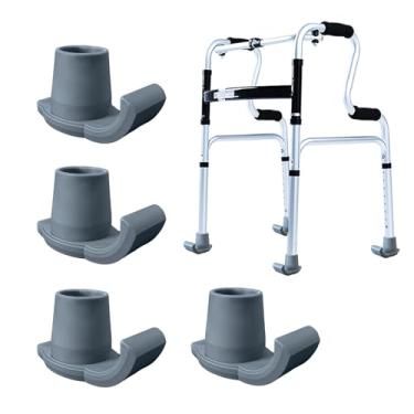 Imagem de Walker Skis desliza para andadores dobráveis, deslizadores de esqui para andadores, deslizadores para idosos, andadores de esqui, acessórios essenciais para caminhantes, acessório de auxílio à