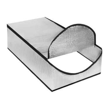 Imagem de IEUDNS Capa de isolamento para porta de sótão, acessórios de isolamento para escadas, capa de para escadas de 25 pol. x 54 pol. x 11 pol. para escadas