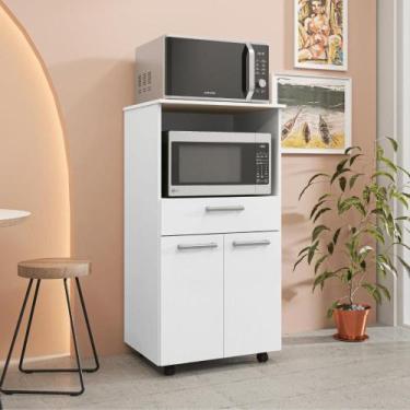 Imagem de Balcão Duplo Forno Belluno Branco - Mobiliar Home Shop