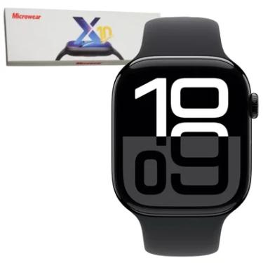 Imagem de Relógio Smartwatch S10 Serie 10 Chatgpt Gps Nfc   Nf Cor:preto