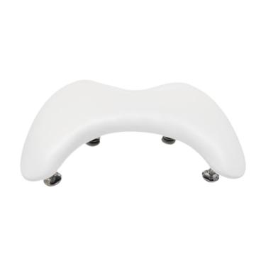 Imagem de OIIBWQ Suporte de Manicure em Formato de U Portátil E Ajustável com Base de Metal Removível para Unhas, Branco