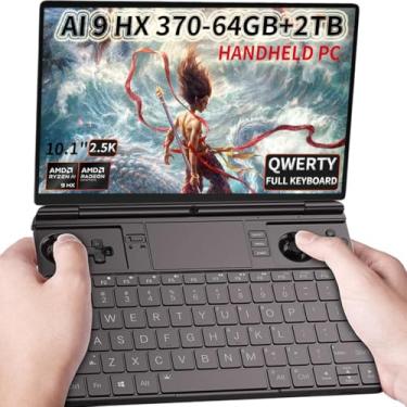 Imagem de LANRUO Win Max 2 2025 [Amd Ryzen Ai 9 Hx 370] Mini Console De Videogame Portátil 10,1 Polegadas, 11 Pcs, Laptop, Tela Sensível Ao Toque 2560 X 1600, Tablet (Ai 370 - 64 Gb + Tb)
