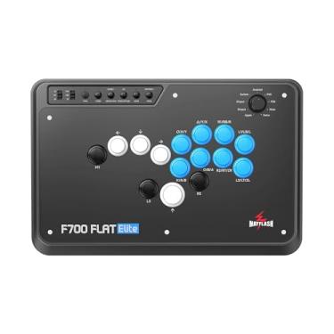 Imagem de MAYFLASH F700 FLAT Elite Wireless Arcade Stick Leverless All Button Controller with Sanwa buttons Compatible with PS5, PS4, PC, Xbox Series S/X, Switch and more Support Wireless Bluetooth, 2.4G and