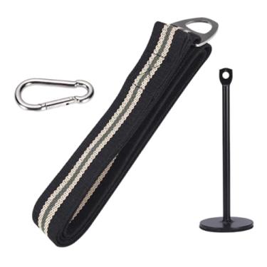 Imagem de RNXRZANK Cinto de Treinamento de Queda de Braço, Fortalecedor de Mãos E Braços, Acessório para Máquina de Cabo, Pulseira, Preto Verde Bege