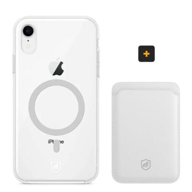 Imagem de Kit Magsafe - Capa case capinha e Carteira para iPhone XR - Gshield