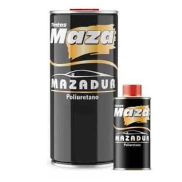 Imagem de Verniz Pu Brilhante 2500 Kit 5X1 900Ml Maza