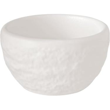 Imagem de Villeroy & Boch - Fabricação Rock Blanc Egg Cup branca, lavável na máquina de lavar louça, aparência de ardósia fosca, design moderno, adequado para um copo de shot/Schnapps, porcelana premium