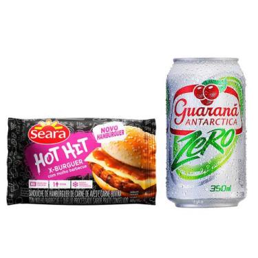 Imagem de Kit 1 Hot Hit Seara X-Burguer Barbecue 145g