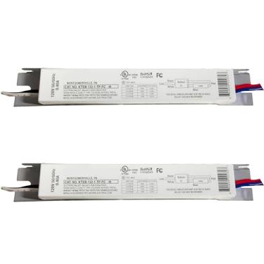 Imagem de OHLECTRIC Pacote com 2 - Substituição para Keystone KTEB-132-1-TP-FC | 1 lâmpada de reator fluorescente eletrônico T8 | Entrada de 120 V com operação de início rápido | Estojo de dedo | Listado pela