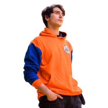 Imagem de Suéter Dragon Ball Z Kangaroo unissex 100% algodão - Lightbek Official