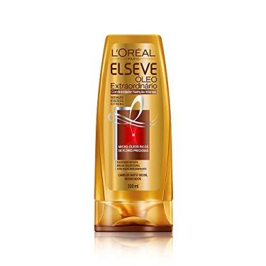 Imagem de Condicionador Óleo Extraordinário Nutrição Intensa Elseve 200 ml, L'Oréal Paris, Marrom