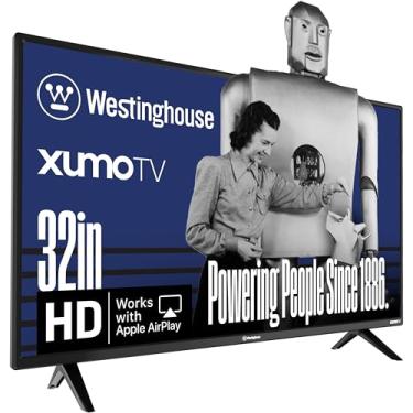 Imagem de Westinghouse Smart TV de 32 polegadas, TV HD Xumo com controle remoto de voz, televisão de tela plana com Dolby Atmos, Blueooth, Apple AirPlay, Wi-Fi e conectividade móvel