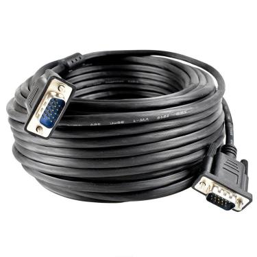 Imagem de Cabo Vga Evus C-043 Hd15 Macho X Hd15 Macho Com Filtro 15,0m 7898597131657