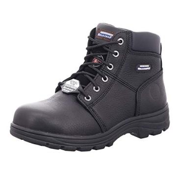 Imagem de Skechers Bota de motociclista masculina, Preto, 42