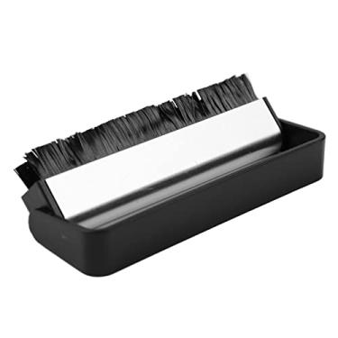 Imagem de Escova de Disco de Vinil Fibra de Carbono Não Estática para Limpeza de Equipamentos de DJ de Plataformas Giratórias