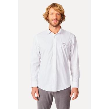 Imagem de Camisa Manga Longa Enxuto Colors São Paulo Reserva, Branco, G