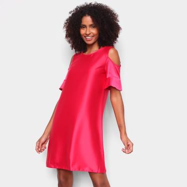 Imagem de Vestido Malwee Liso Open Shoulder-Feminino